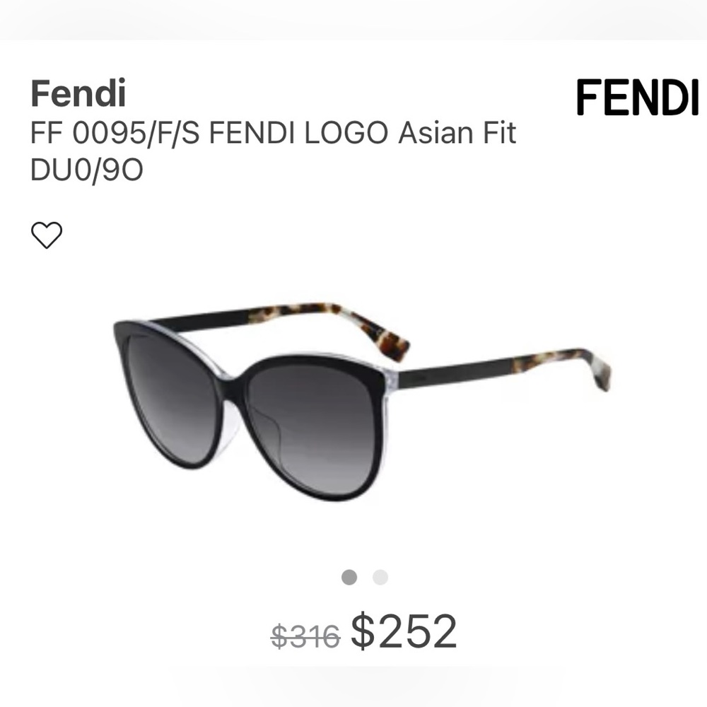 Fendi Sunglasses BN AUTHENTIC
